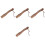 4Pièces Hache Bois Durable Remplacement Usage 5