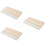 3Pièces Raclette Sérigraphie Bois Pratique Résistante Couleur 9