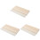 3Pièces Raclette Sérigraphie Bois Pratique Résistante Couleur 4