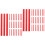 144Pièces Crayons Bois Rouges Pour Construction Et Usage Ingénierie 6