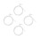 4Pièces Outil Applicateur Tube Époxy Polyuréthane 4
