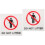 2Pièces Panneaux Rappel Beige Anti-Litrage Décoration Murale 6