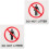 2Pièces Panneaux Rappel Beige Anti-Litrage Décoration Murale 5