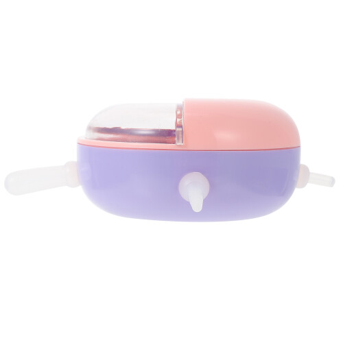 2Pièces Mangeoires PP Rose Pour Petits Animaux 1