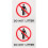 2Pièces Panneaux Rappel Beige Anti-Litrage Décoration Murale 7