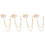4Pièces Broche Frange Note Musicale Pin Pour Stylé 4