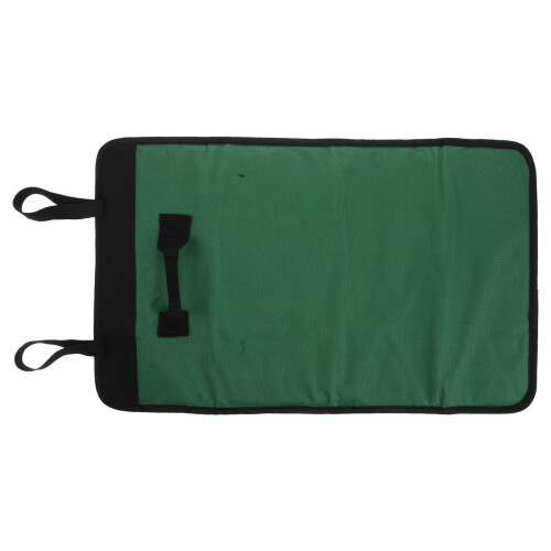 4Pièces Rangement Couteaux Chef Tissu Vert Grande