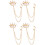 4Pièces Broche Frange Note Musicale Pin Pour Stylé 7