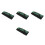 4Pièces Rangement Couteaux Chef Tissu Vert Grande 5