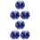 6Pièces Pom Poms Cheerleader Plastiques Confortable 7