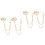 4Pièces Broche Frange Note Musicale Pin Pour Stylé 6