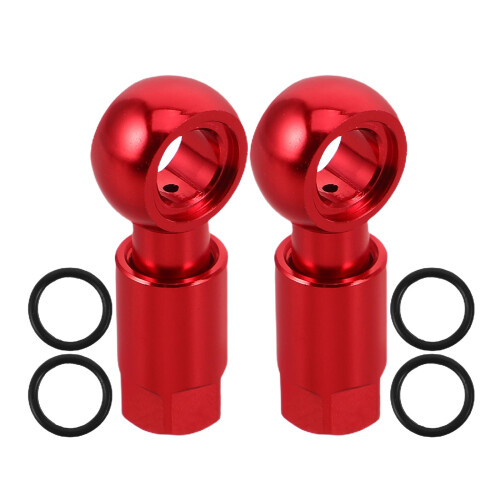 4Pièces Coupleurs Hydraulique Aluminium Pour À 1