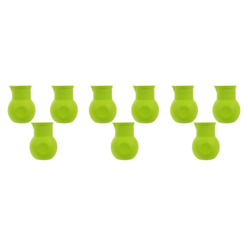 9Pièces Pot En Silicone Vert Pour Beurre Cuisson 2