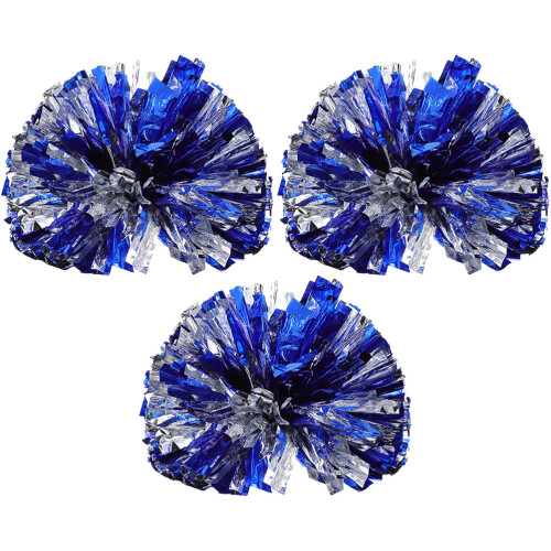 6Pièces Pom Poms Cheerleader Plastiques Confortable 2