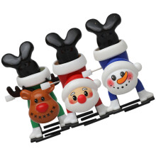 15Pièces Jouets À Remontoir De Noël Design Cartoon Couleurs Vives