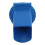 2Pcs Blue Grain Container Outlet Plastic Efficient Flow and Easy Clean 1