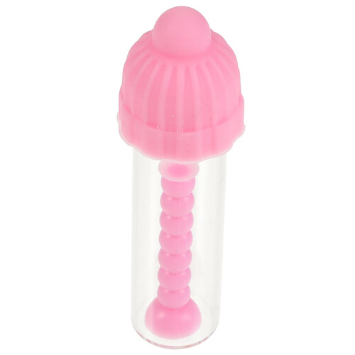 3Pièces Stylets Lentilles Roses Silicone Doux Réutilisables Sécurisés