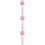 3Pièces Stylets Lentilles Roses Silicone Doux Réutilisables Sécurisés 8