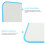 4Pièces Tableau Portable Double Face Surface Lisse 9