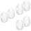 6Pièces Sac Transparent PVC Pour Mini Zippé Et Moderne 7
