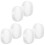 6Pièces Sac Transparent PVC Pour Mini Zippé Et Moderne 4
