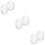 6Pièces Sac Transparent PVC Pour Mini Zippé Et Moderne 9