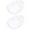 4Pièces Récipients Transparente Pour Bain Et Entretien Ongles 7