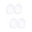 4Pièces Récipients Transparente Pour Bain Et Entretien Ongles 5