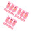 36Pièces Accessoires Crayons Silicone Rose Designs Cartoon Pour 4