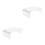 2Pièces Support Écran Transparent Pour Bureau Et Ordinateur 4