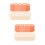 2Pcs Makeup Brush Cleaner Boxes Assorted Colors Compact Storage Holder 9