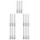 15Pièces Extension Crayon Argentée Pour Crayons De Couleur 9