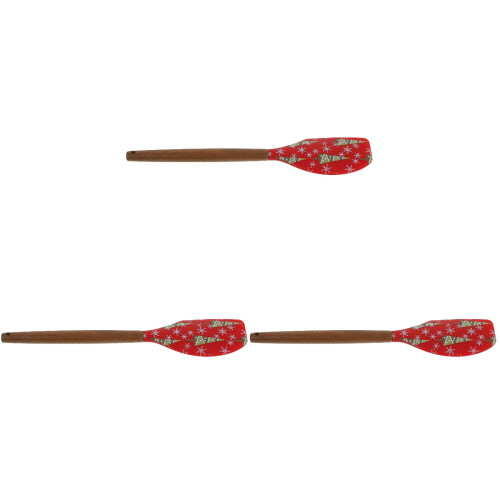 3Pièces Outils Silicone Bois Motif De Noël 1