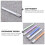 15Pièces Extension Crayon Argentée Pour Crayons De Couleur 6