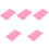 5Pièces Moule Silicone Rose Pour Miniatures DIY Table De Sable 5
