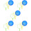 5Ensembles Baguettes Bulles ABS Réutilisables Kit Bulles 8