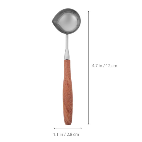 3Pièces Outils Scellage Cire Multi Cuillères Manche Pratique 1