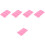 5Pièces Moule Silicone Rose Pour Miniatures DIY Table De Sable 6