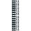 80Pièces Accessoires Attaches Rails En Plastique Gris Train 10