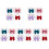 20Ensembles Range-Lentilles Coloré Résistant Voyage 4