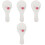 4Ensembles Raquettes DIY Bois Sublimation Jeu Décoratif 5