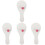 4Ensembles Raquettes DIY Bois Sublimation Jeu Décoratif 4