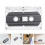 10Pièces Cassette Plastique Déco Murale DIY Vintage 11