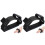 2Pièces Accessoire Cor Cuir PU Main Protège Antidérapant Noir Confort 8