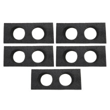 10Pièces Plateau Porte- Multiples Noir Durable Pour Boissons