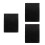 3Pièces -Partiture Noir PP A4 Bande Marching Band Durable 4