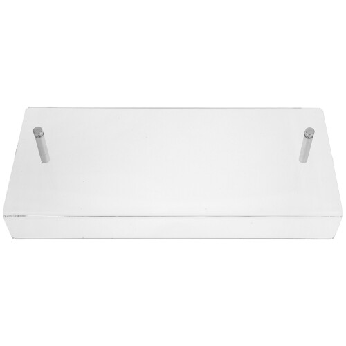 2Pièces Étagère Murale Flottante Transparente 2