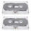 10Pièces Cassette Plastique Déco Murale DIY Vintage 2