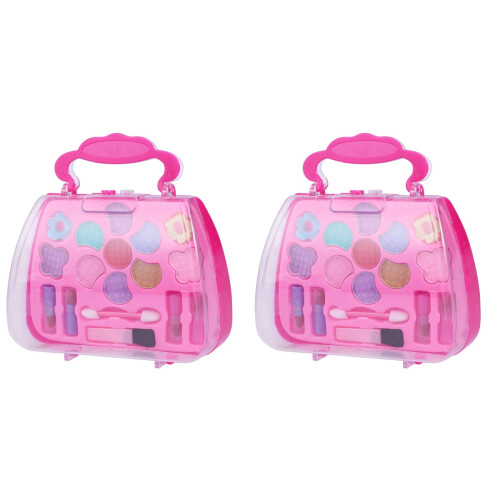 2Pièces Kit Maquillage Enfants Multi Coloré Rangement 1