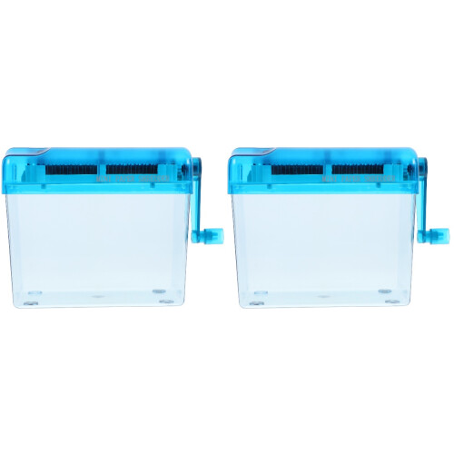 2Pièces Déchiqueteur Manuel Compact Pour Et Maison 2